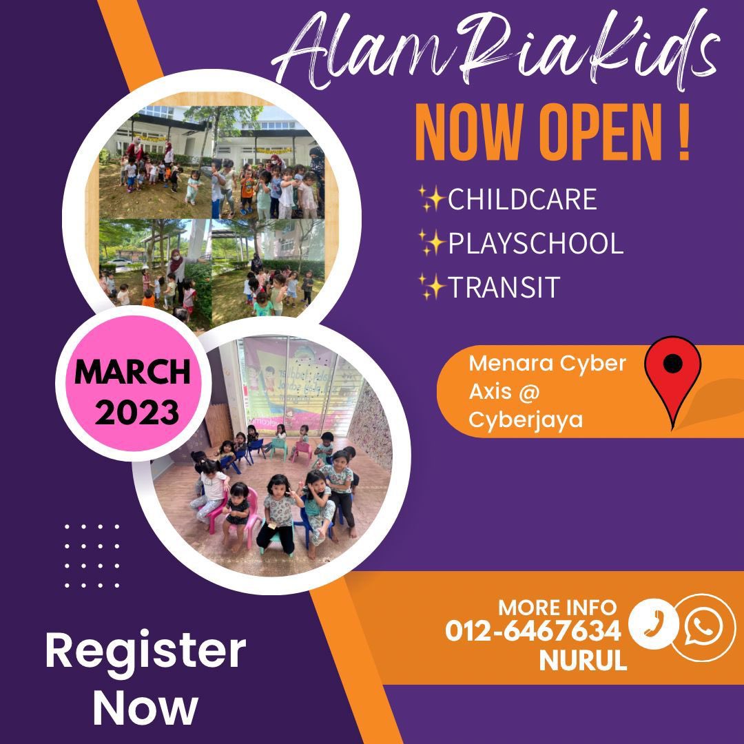 Cyberjaya Info on Twitter "RT STANDARDS_MY Taska Alam Ria Kids di