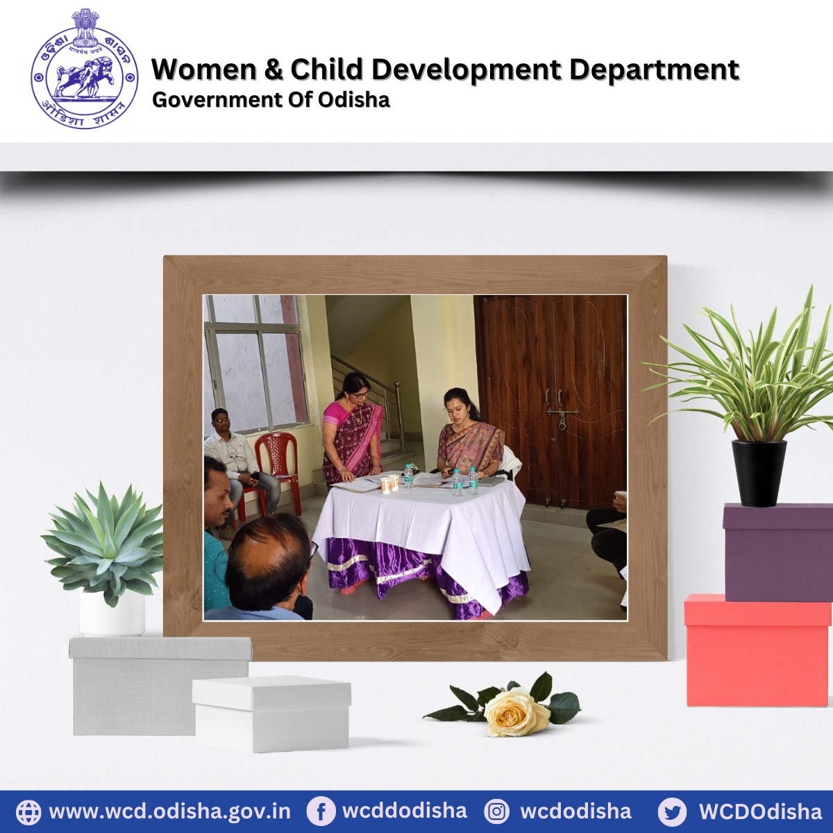 WCDOdisha's tweet photo. Taking steps towards progress! DWSC meeting chaired by @AnanyaDasIAS at Working Women Hostel in #Sambalpur. Working together towards a more inclusive and equitable society. #DWSC #Sambalpur @Shubha_Sarma @MinistryWCD @SMC_Sambalpur @DmSambalpur https://t.co/iPAdnRsJRW