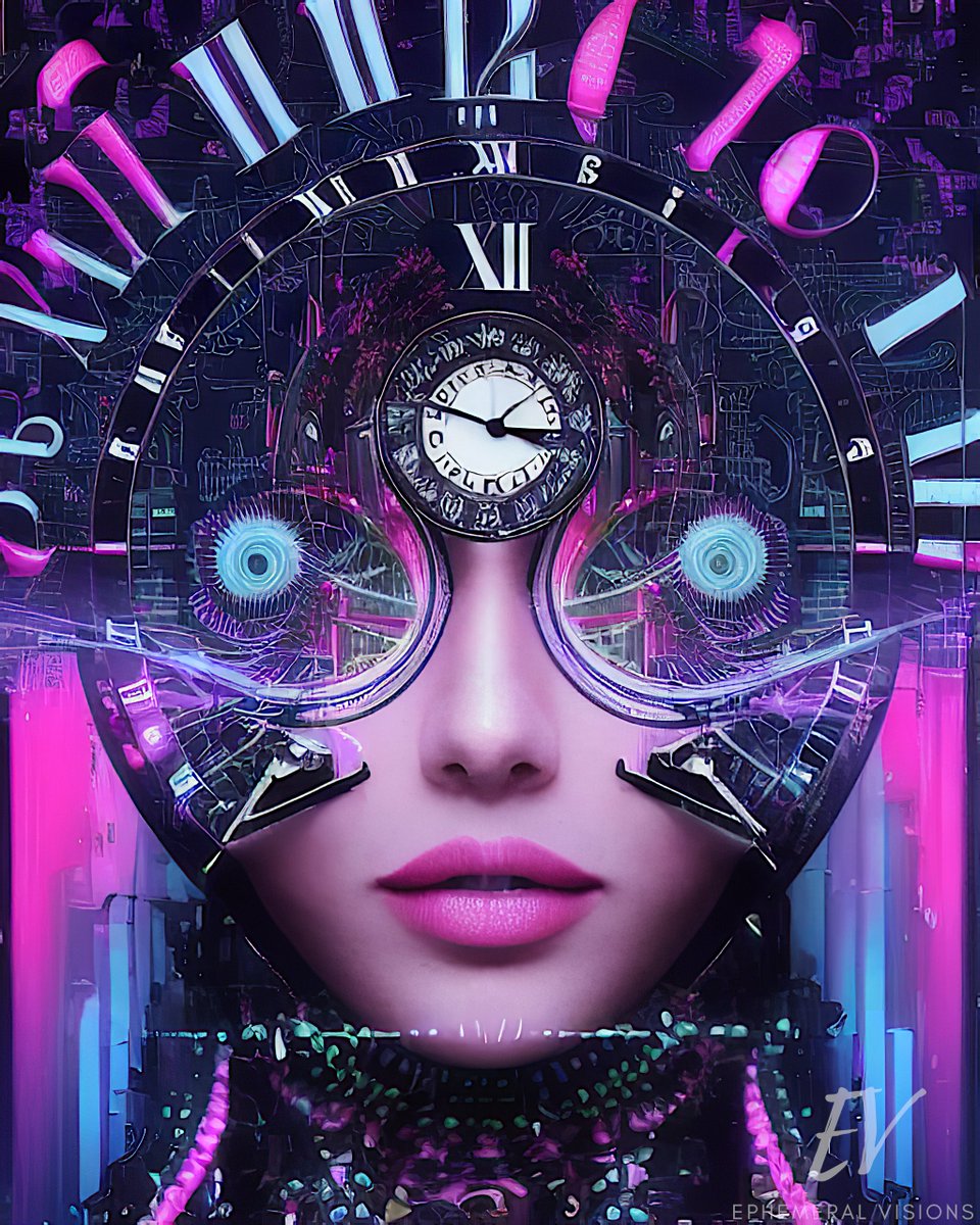 Ephemeral_Vis's tweet photo. Baby your time is up.

Is this what the youths call doing a tick tock? Am I trending now? Does the internet like me?

#timeisup #timeup #clocks #clockart #clockartwork #vaporwave #synthwave #surreal #ticktock #aiart #aiartist #aiartists #aiartwork #digitalartgallery #digitalart https://t.co/8NVMqCAa2X