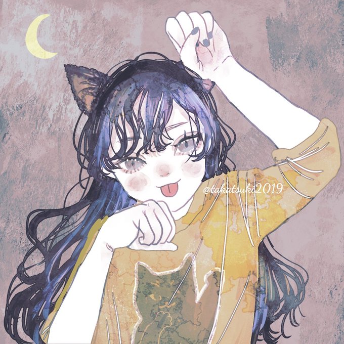 「blush crescent moon」 illustration images(Latest)｜5pages