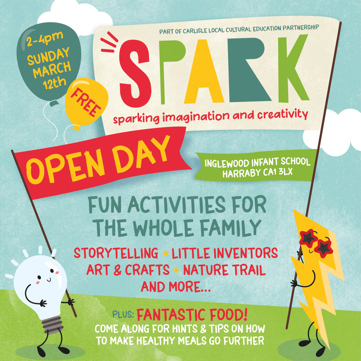sbdfc99's tweet photo. March 12th FREE EVENT at Inglewood Infants launching SPARK fun activities for the whole family 2 - 4pm!!! https://t.co/Ru4QPBQOUE
