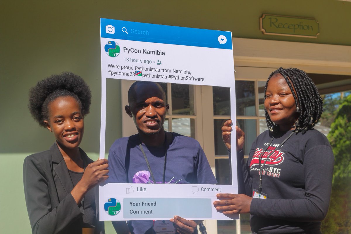 PyCon Namibia tweet media