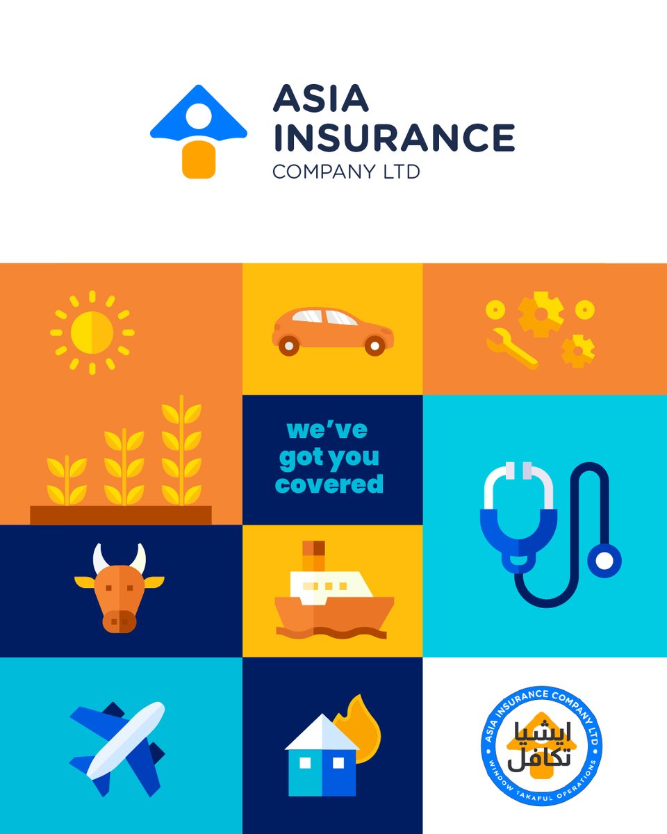 Asia Insurance Company Limited

Pakistan's leading #insurance and #Takaful provider

#AsiaInsurance #WeveGotYouCovered #Pakistan #Lahore  #Finance #Comprehensiveinsurance