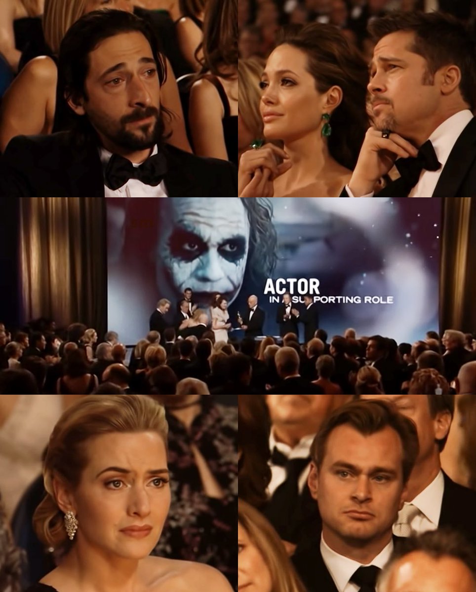 sinemori's tweet photo. 14 yıl önce bugün: Heath Ledger, Joker performansıyla Oscar aldı 💔 https://t.co/lnQhbmswvU