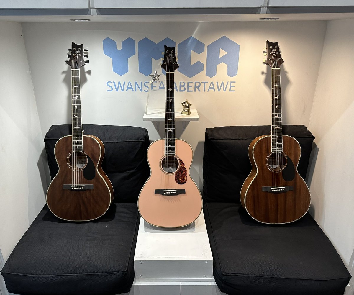 I’m blessed to be working at @YMCASwansea thank you @MfACharity for these beautiful @prsguitars 
#prs #prsguitar #prsguitars #guitars #guitarsdaily #acoustic #acousticguitar #fingerstyleguitar #fingerstyle #studio #recordingstudio #recordingstudios #musician