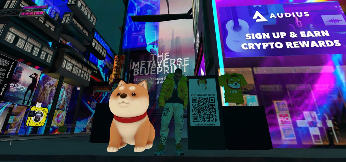 22BlockMedia's tweet photo. 22Blockchain City #SHIB #SHIBARMYSTRONG #SHIBARMY #ShibaInu #Audius #22block https://t.co/TuI7xXMWS1