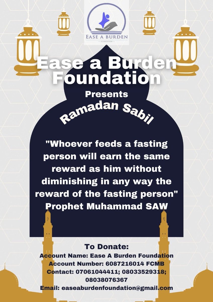 skyahaya's tweet photo. Help feed needy families and orphans this Ramadan https://t.co/QA8CqLJ97r