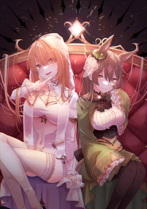 おニュイ大好きステークス2023()にて、サトノダイヤモンドちゃんを担当させていただきました!おニュイとウマ娘に末永く幸あれ〜#おニュイ大好きS2023#Rencontre#ソシ絵ール 
