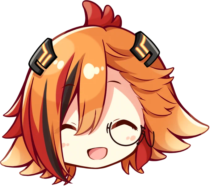 表情差分と生首透過#絵やんくっく 