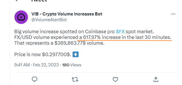 CoinSky_intern's tweet image. Let's figure out the possible reason for the top5 #Crypto pumping 

- #ANKR for its new partnership with Microsoft ✨

- $RIF driven by the BTC narratives, which now is a hotspot in the cryptomarket, $STX the same.

- $FX sudden rise in 30 mins, mentioned in pic