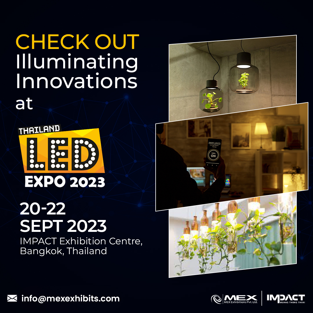 lightdesignexp's tweet image. If you're in search of the latest and most innovative LED technology, you won't want to miss the Illuminating Innovations at the upcoming LED Expo. 

Book your stall today: bit.ly/3aojppO 

#LEDExpo2023 #LEDIndustry #LEDTechnology #Smartlighting #SmartLED #LEDlights #LED