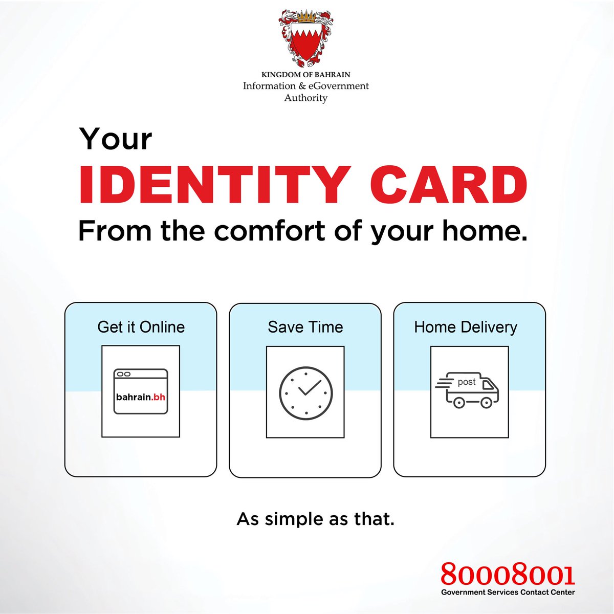 iGA Bahrain on Twitter "Renew your ID Card or request a replacement
