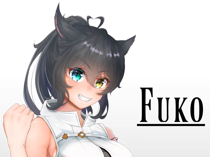 #猫の日 ミコッテ風呼ちゃんサンプル(再掲) 