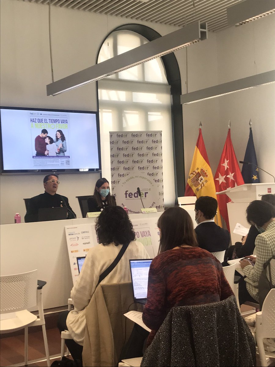 Haz que el tiempo vaya a nuestro favor  - presentación nacional de la campaña por el Día mundial de la ER - por un diagnóstico rápido y eficaz #EnfermedadesRaras <a href="/FEDER_ONG/">FEDER | Enfermedades Raras</a>