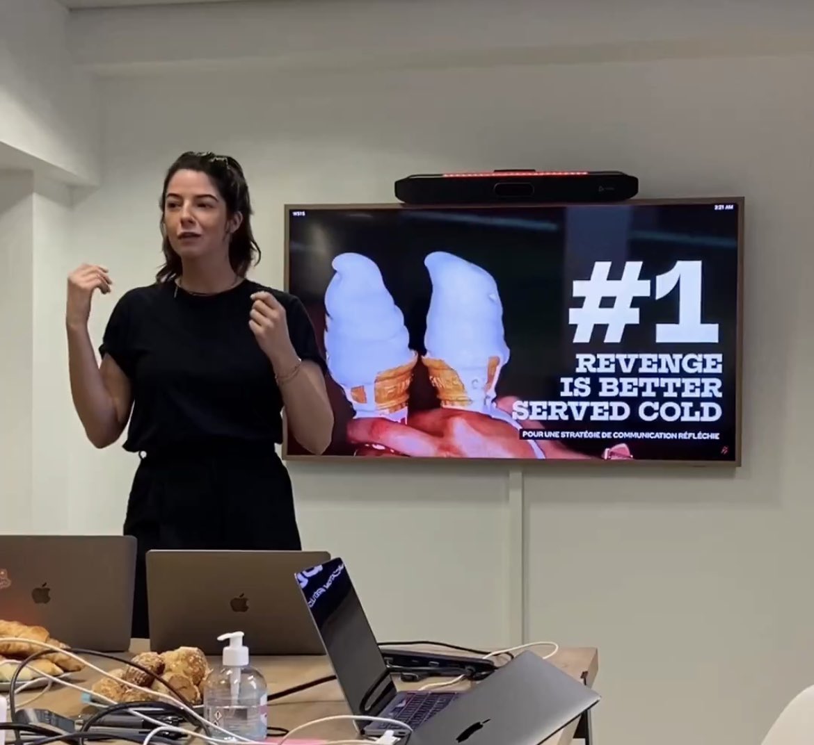 Outstanding prez ce matin sur le phénomène de la Revenge Culture par le planning de <a href="/MarcelAgency/">MARCEL</a> 💫 Merci ♥️