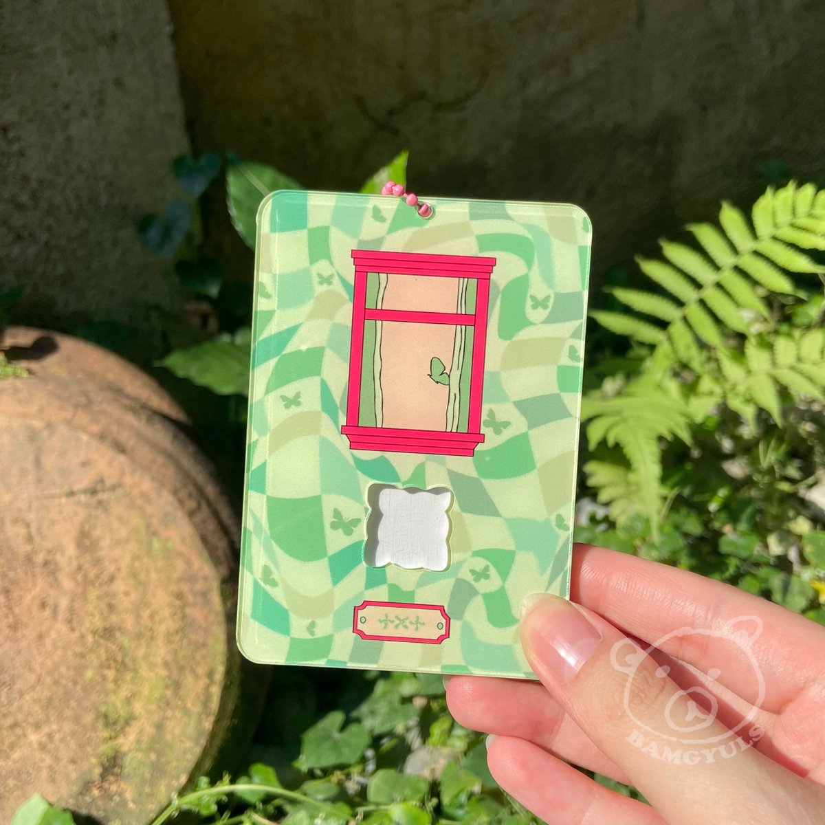 bamgyuls's tweet photo. wts lfb ph

tnct inspired acrylic pc holder
– ₱350
– available in green / pink
– for pre-order, accepting orders until march 14!
– eta 3 weeks after end of po

https://t.co/guf9qYN2zx for more info

# txt name chapter temptaion soobin yeonjun beomgyu taehyun hueningkai photocard https://t.co/iWUhAq2WDk