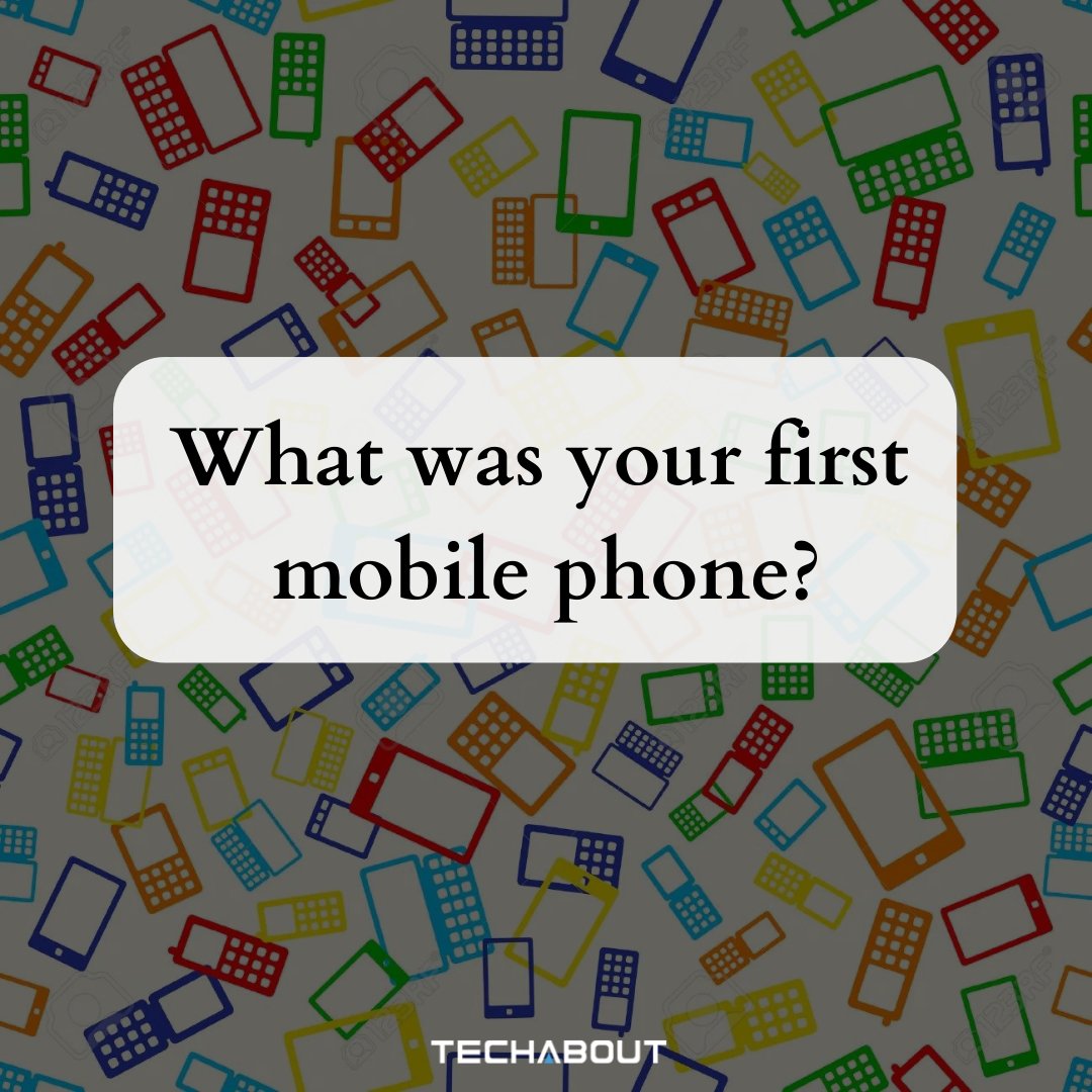 TechAbout's tweet photo. Time to go down the memory lane!

#memories #cellphone #smartphones #techabout #techengage https://t.co/wcxfr6eoqn