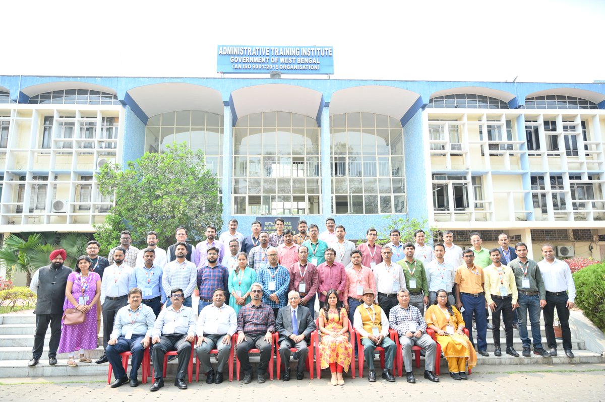 _DigitalIndia's tweet image. 5-day #CISOs Deep Dive training prog undergoing @ Netaji Subhas Administrative Training Institute, Kolkata 

Organized by @GoI_MeitY, implemented by @NeGD_GoI 

To spread awareness on #cybersecurity &amp;amp; build capacity of Govt Depts. 

#cybersurakshitbharat #DigitalIndia