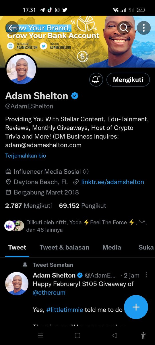 0xbigwin_kitty's tweet photo. @HeiraCrypto @AdamEShelton Done https://t.co/nocykZUQHC