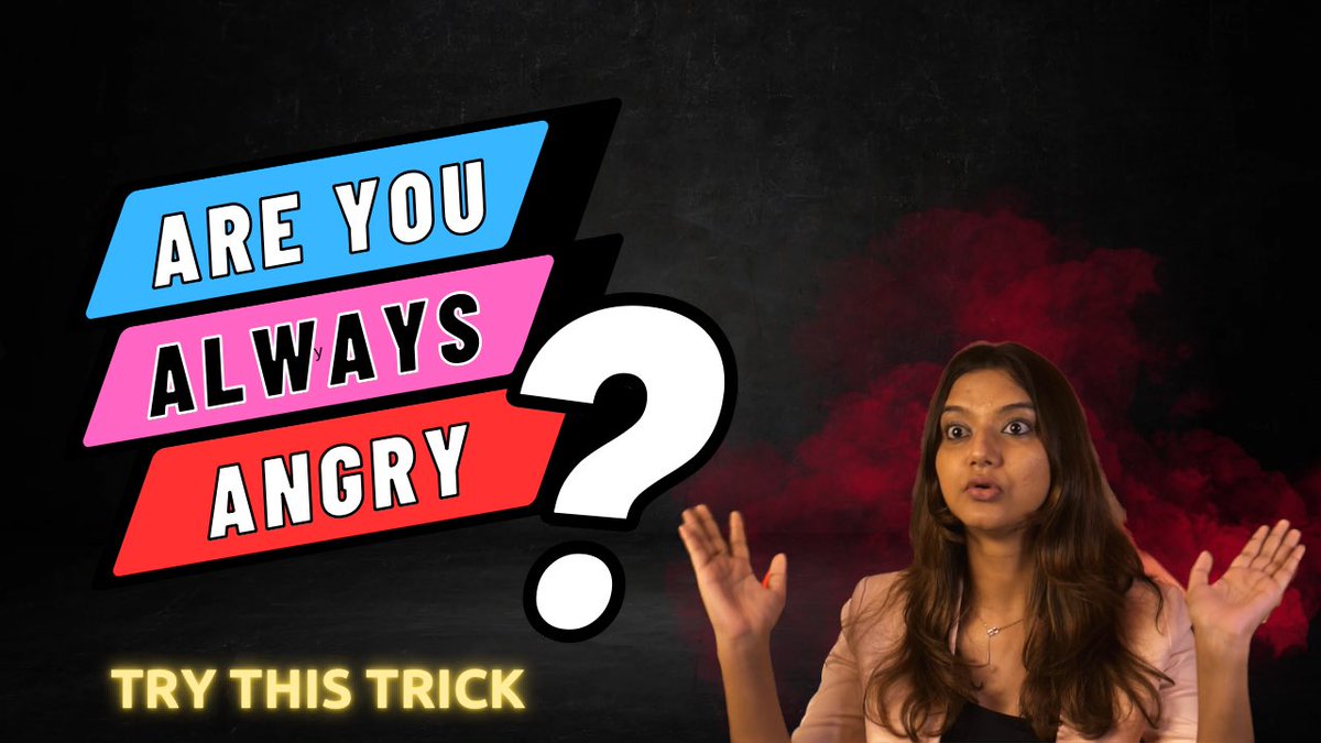 MeghaDas22's tweet photo. Are you always angry? Try this trick! https://t.co/1n3aFzAVZv via @YouTube #selfcare #anger #LifeHack https://t.co/8ei3DX7vNT