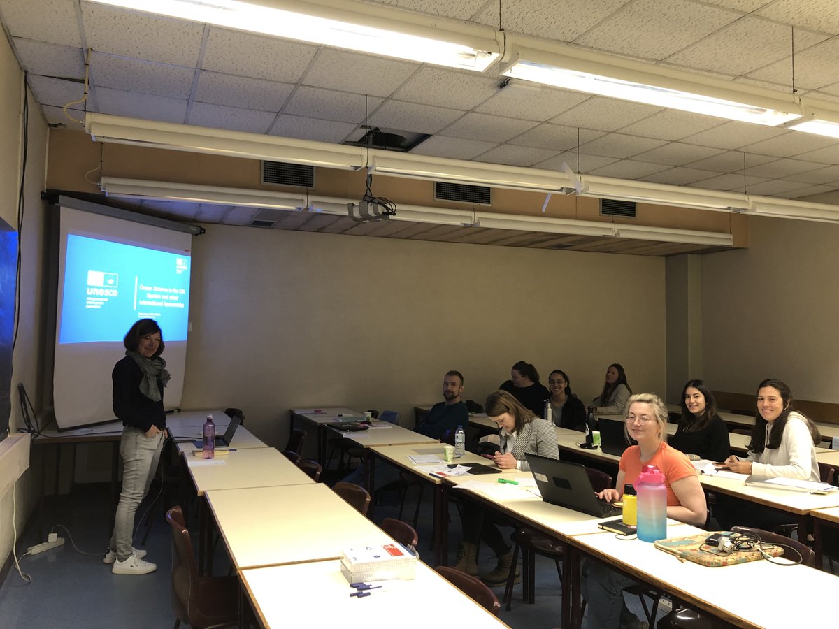 JPI_CE2COAST's tweet photo. 🌊Looking back at day four of the #CE2COAST Winter School where students learned how to prepare job applications, dove deeper into ocean science in the UN System and other international frameworks, and had a heated discussion on ethics in science. https://t.co/j2o2X0MXaC