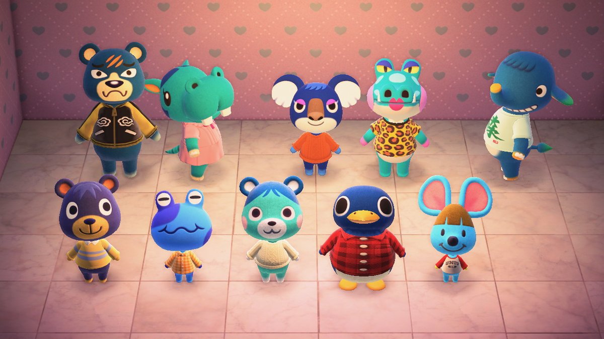 Rosie Tennant Doran 💖💙💜🪩🚀🦄💃🎶🌠🌌 on Twitter "Blue villagers who haven't