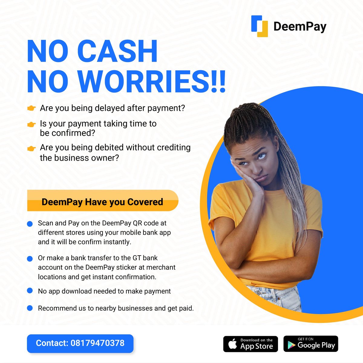 HarbkyesTouch's tweet image. #cashlesspayment 
#cardless payment
#quickresponsecode