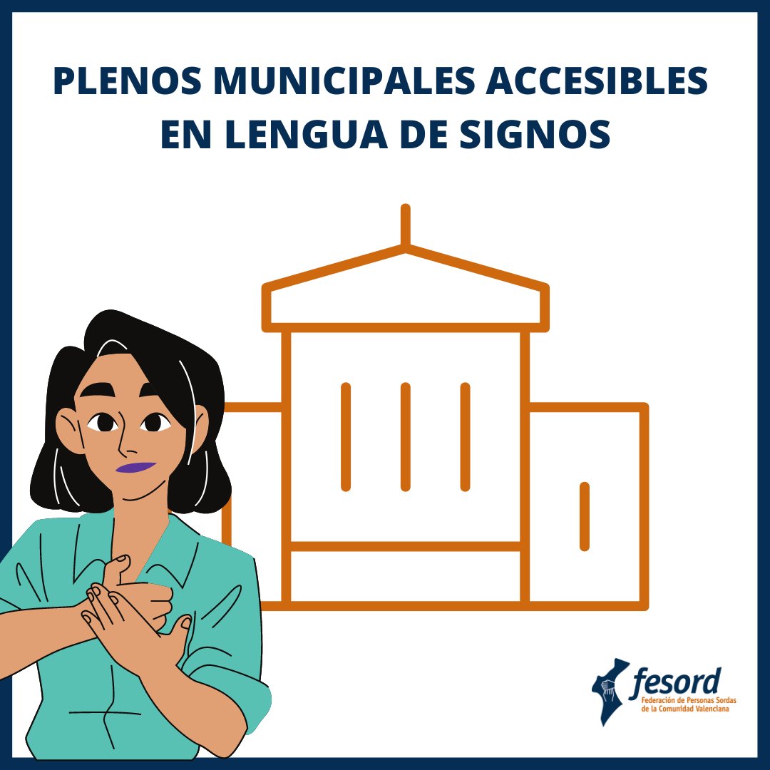 Fesord's tweet photo. 🟦 PLENOS MUNICIPALES ACCESIBLES EN LS
🔹 @Ajunt_Paiporta 
🗓Jueves 23 a las ⏰ 20:00 h. 
📍  Salón de plenos del Ayuntamiento
--
🟦  PLENS MUNICIPALS ACCESSIBLES EN LS
🔹 Ajuntament de Paiporta
🗓 Dijous 23 a les ⏰ 20.00 h. 
📍 Saló de plens de l'Ajuntament https://t.co/uvuUTjDGFl