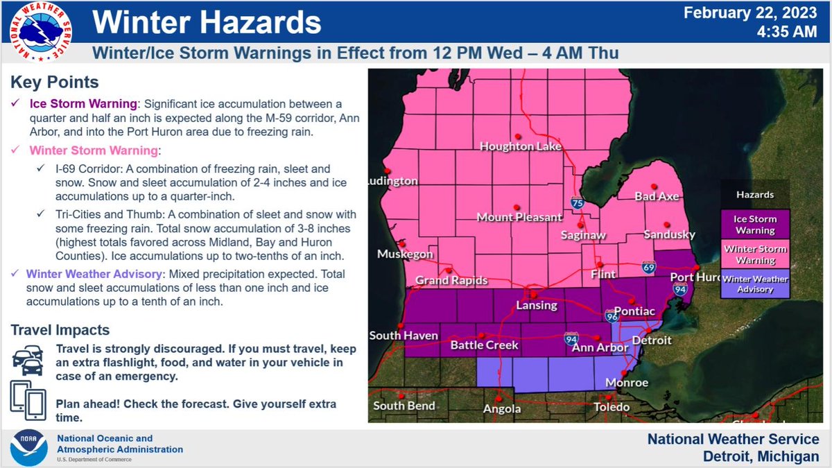 NWS Detroit tweet media