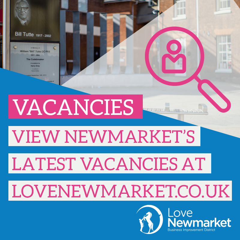 LoveNewmarket's tweet photo. Our brand new vacancies page on the Love Newmarket website has been extremely well received with many visiting to view the latest jobs available in Newmarket. 

We've just added more listings, so head over to find your next new chapter https://t.co/7OSrUhwnl0  😀 https://t.co/9ciZaJU7s3