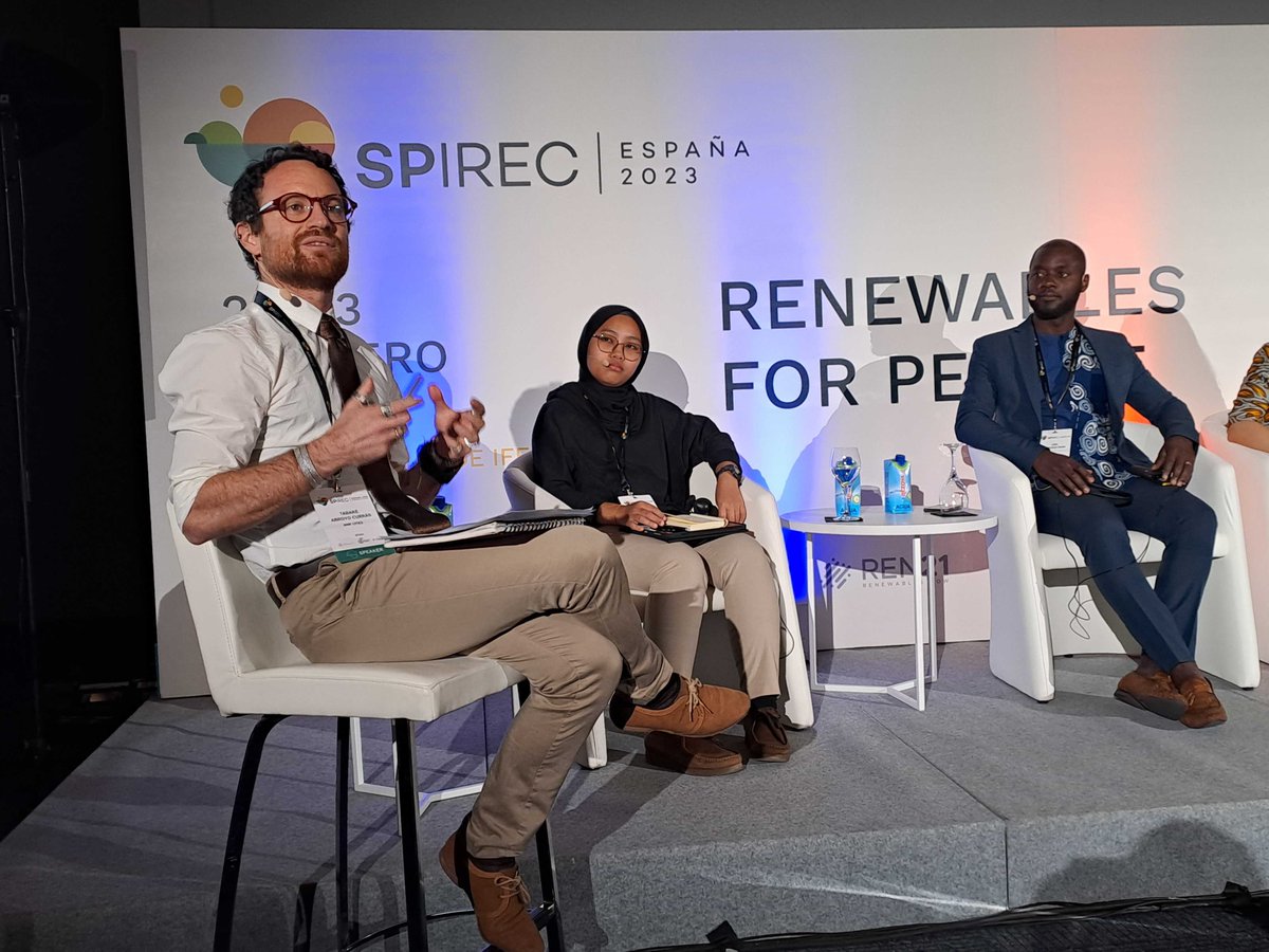 ENACT_Partners's tweet photo. 🏙️⚡️At #SPIREC2023 yesterday, we discussed with @WWF, @UNHABITAT, @CC35city, and @PastCoal on how local communities and cities play a central role in the #energytransition. 

🤝 Small communities have accumulated lessons that cities can start learning from today! https://t.co/TMLkLANK2b