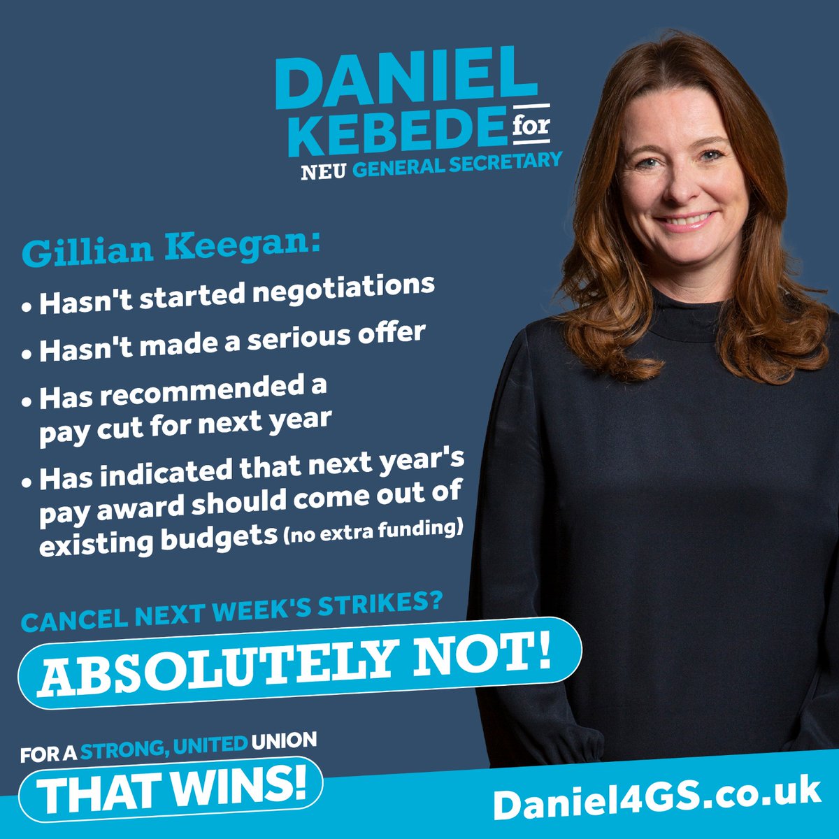 Vote Daniel Kebede for NEU General Secretary <a href="/DanielKebedeNEU/">Daniel Kebede</a>