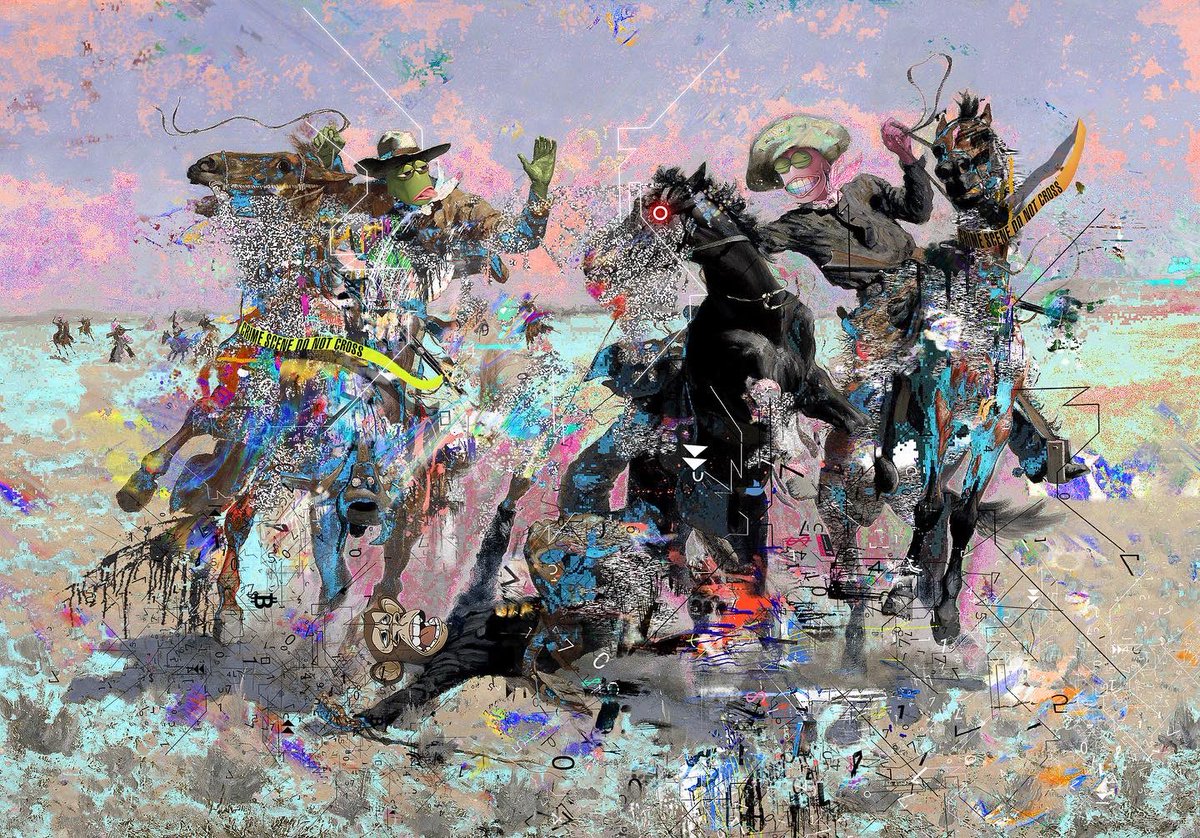 TroyFitzpatric's tweet photo. Been so busy creating janitors haven’t had time to shill, be sure to check out my SR still got some gems around 1 ETH 👀 https://t.co/Oornac5VGS #nftart #cryptoart #NFTshills https://t.co/sAQhy7jYZF