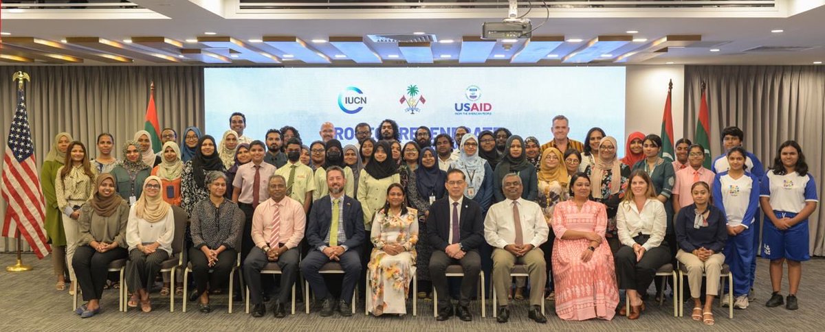 Project REGENERATE, a Government of Maldives project funded by USAID and implemented by IUCN was officially closed today after 9 years of positive conservation outcomes and building resilience against climate change impacts in the Maldives.