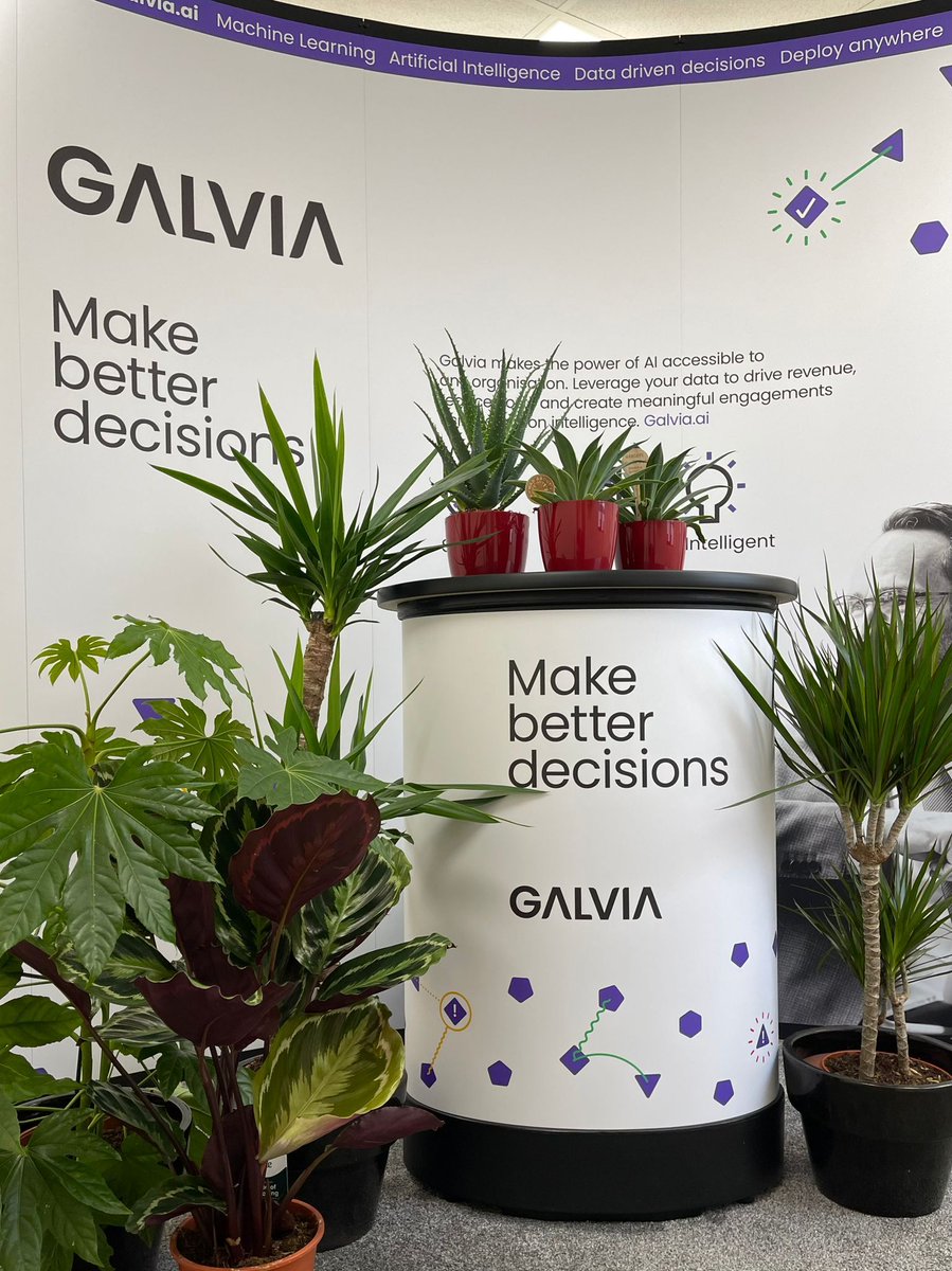 GalviaAI's tweet photo. We are growing! ππ» Lot's of new exciting developments shooting up so stay tunedπ±π #AI #DecisionIntelligence #futureofwork #scaleup #Galwaytech https://t.co/kYX5lGmVB9