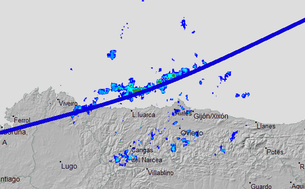 eltiempotpa's tweet photo. Se acerca el frente frío por el noroeste y detrás de él la masa de aire frío que nos devolverá al invierno en los próximos días. Frío, lluvia y nieve. Los detalles, en @eltiempotpa , después de los informativos ❄️🌨️ Fuente imagen: Radar de @AEMET_Esp https://t.co/v08Vn5Tiqh