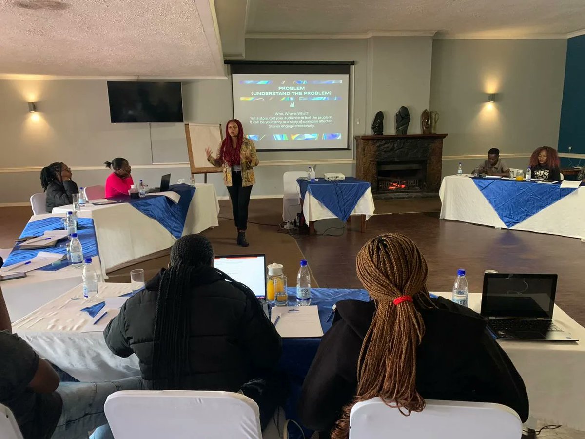 TadzieMadzima's tweet image. Today, I spent the morning training the youth-led organizations under  Plan International&apos;s Safe and Inclusive Cities Project how to make pitches and what makes a good #pitch presentation. The goal of any successful pitch is to take the potential #funder on a journey with you.