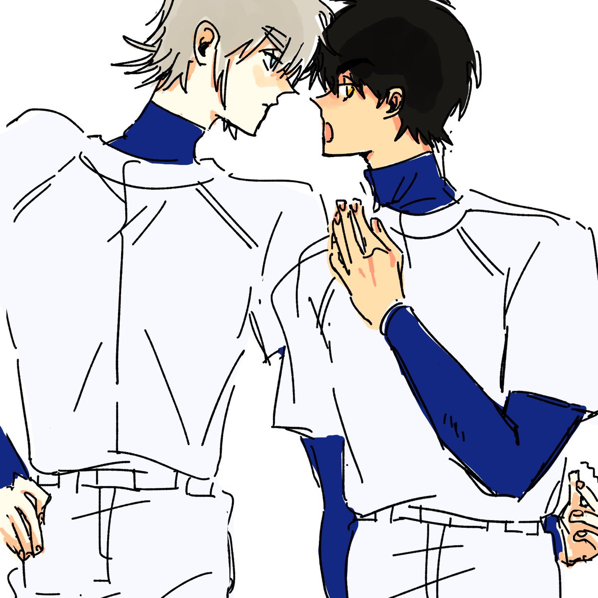 난 둘이 마주보는게 너무너무좋은득..
그나저나 코슈사와만 엄청나게그렸군...