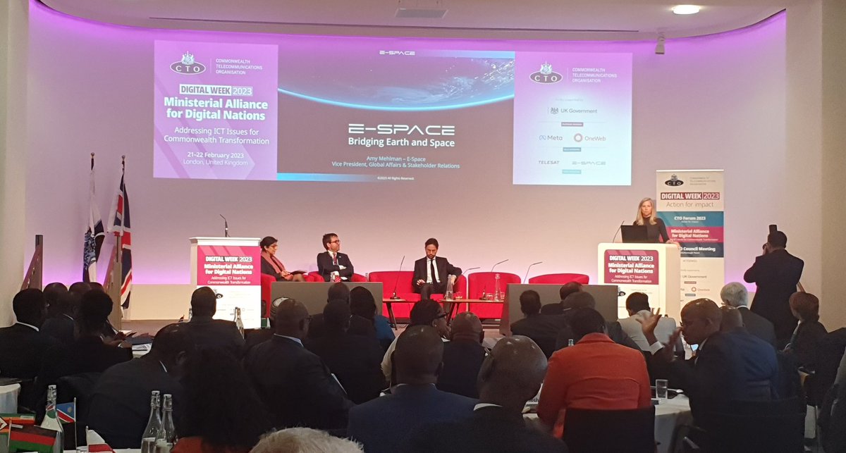 ITUEurope's tweet image. TODAY: @CTO_ICT #DigitalWeek in London continues with a series of discussions on meanigfull #connectivity, #DigitalTransformation, #Satellites, Emerging #DigitalTechnologies