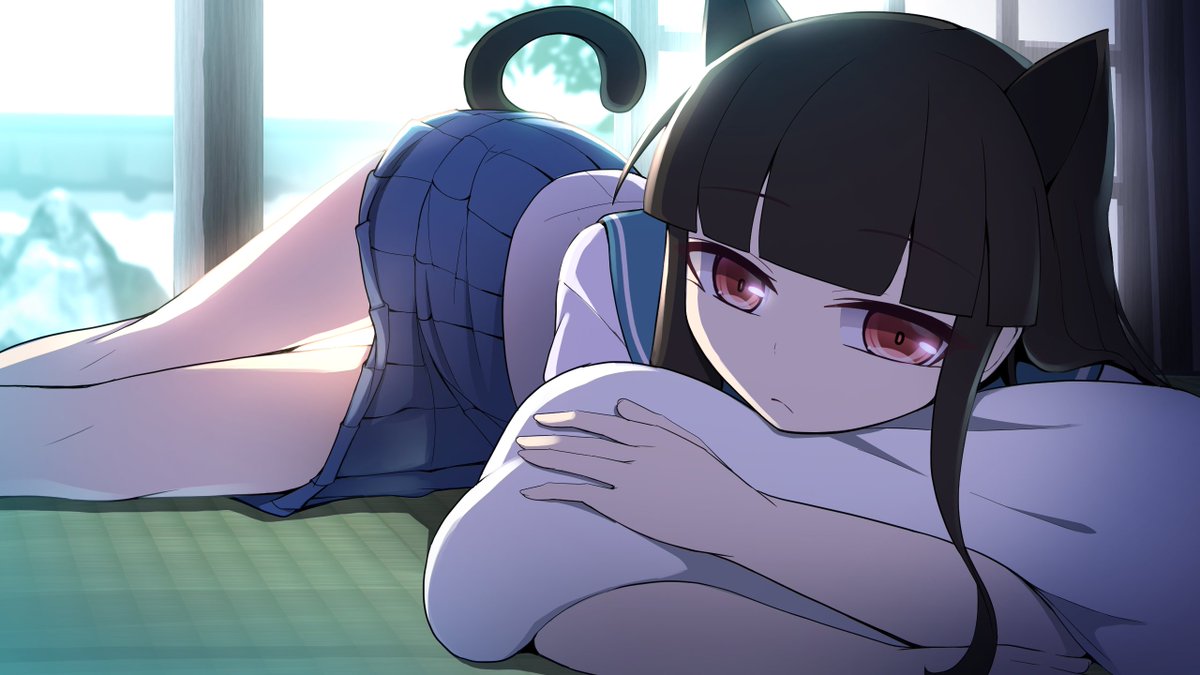 吹雪(艦隊これくしょん) ,吹雪改二 「ねこの日なので特型にゃんにゃんパラダイス 」|ならしかあすかのイラスト