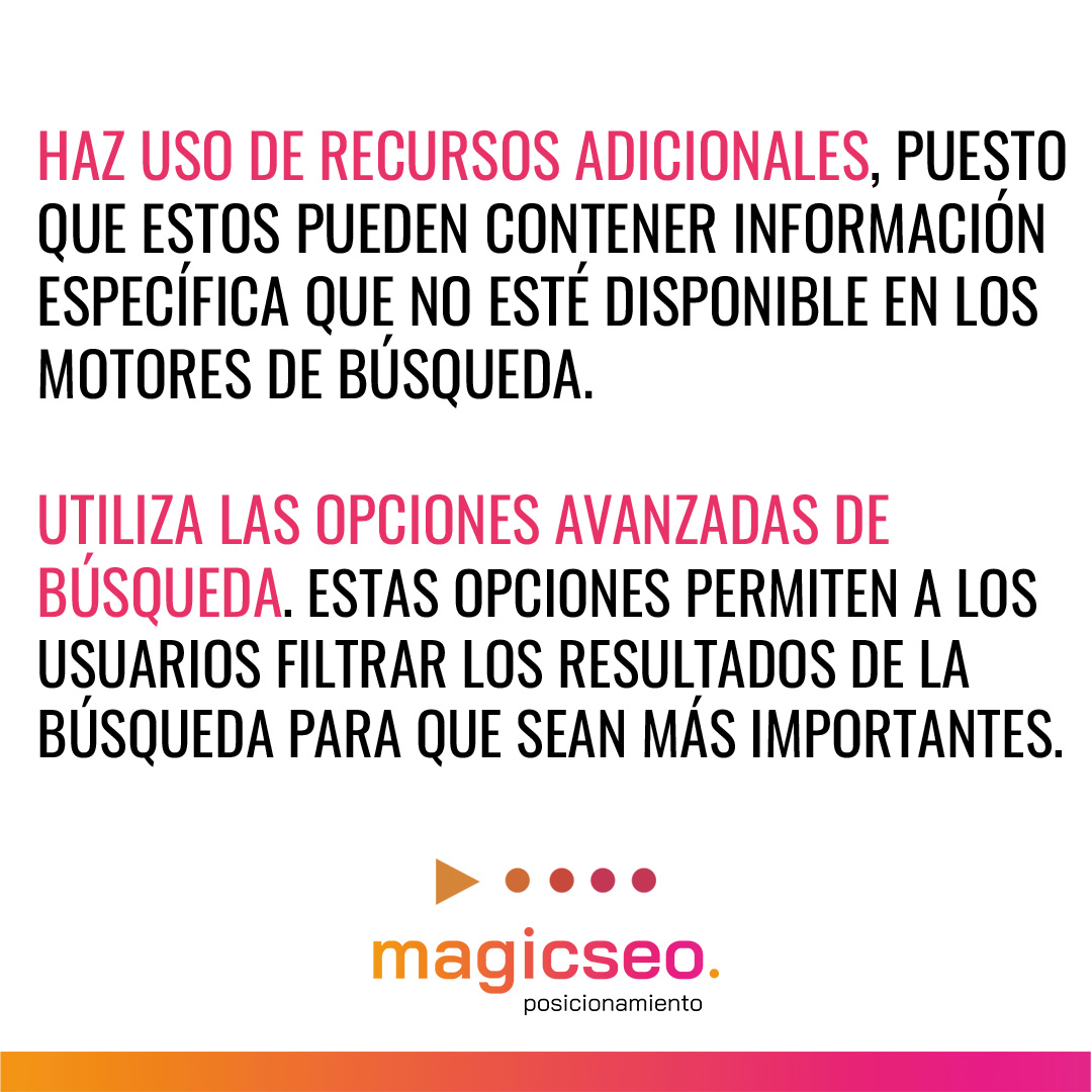 La estrategia de búsqueda integrada es una herramienta que tiene como finalidad maximizar el alcance de la búsqueda de información en línea.

Esto te permitirá adquirir resultados más precisos y completos.

#estrategia #búsquedaintegrada #herramienta #posicionamiento