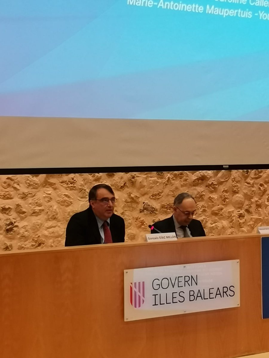 CPMR_ISLANDS's tweet photo. #CPMR2023 Islands 🏝️ | Political panel
🗣️ G. DÍAZ MILLÁN, Secretary of State of Territorial Policy, Spanish Gov:
🇪🇺EU policies must follow up on #Article174, TFEU, by outlining islands' structural handicaps and drafting an appropriate strategy according to them🏝️ https://t.co/gbwKFwTVQj