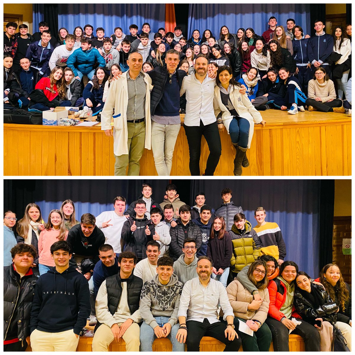 Preciosa mañana de encuentro en <a href="/concepcionistaE/">Colegio Concepcionistas Escorial</a> con los maravillosos chicos de 1º y 2º de Bachillerato, en torno al amor y al dolor, al cuidado y a la fragilidad. Me encanta poder mirarles al corazón y, juntos, preguntarnos: «¿Merece la pena amar, aunque a veces duela?»