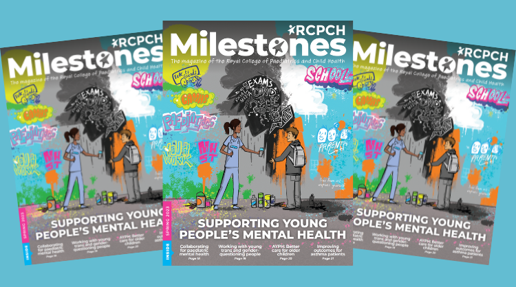 Out now! Our spring edition of #RCPCHMilestones with a special focus on how you can support children and young people's mental health. 

👉 rcpch.ac.uk/milestones