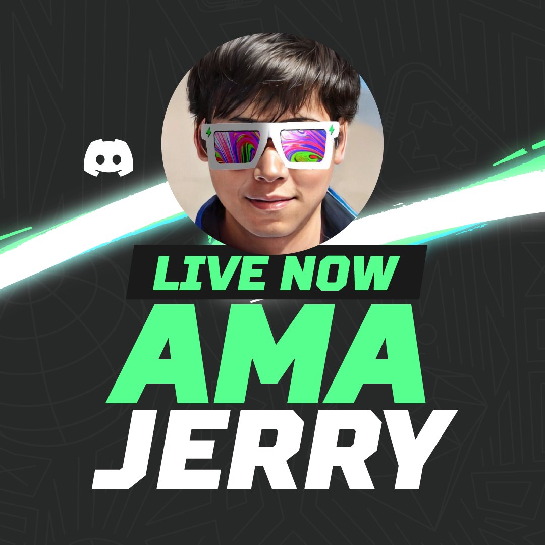 Stepnofficial's tweet photo. STEPN co-founder @Jerry10240 's AMA is live here:
https://t.co/sZQod9rmyh
#STEPN #MOOAR #FSL #JerryAMA https://t.co/v9JdxEXGr3