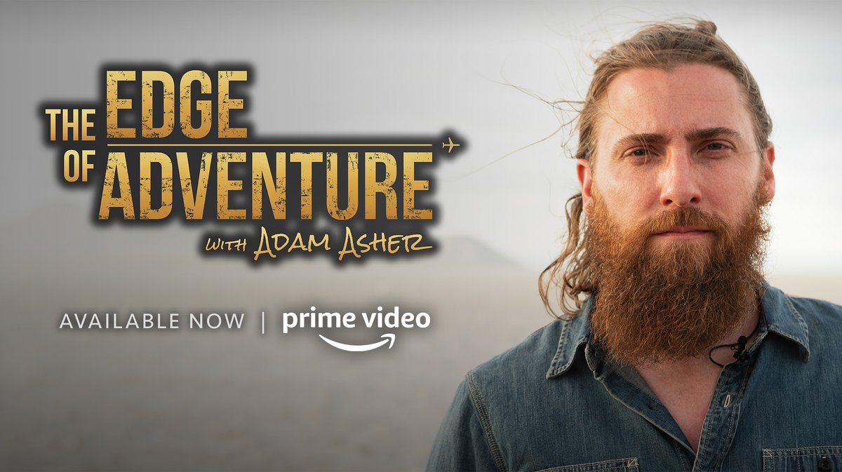 #NowStreaming on #AMAZON #PrimeVideo: #TheEdgeOfAdventure w/ #AdamAsher: Truly #BeyondStatusQuo. Pls #WATCH, RATE & REVIEW. It helps! Prime Video (US): amzn.to/3KF9vAE Prime Video (UK): amzn.to/3gS2oKM Other platforms: bit.ly/3KGINHV Thank you!