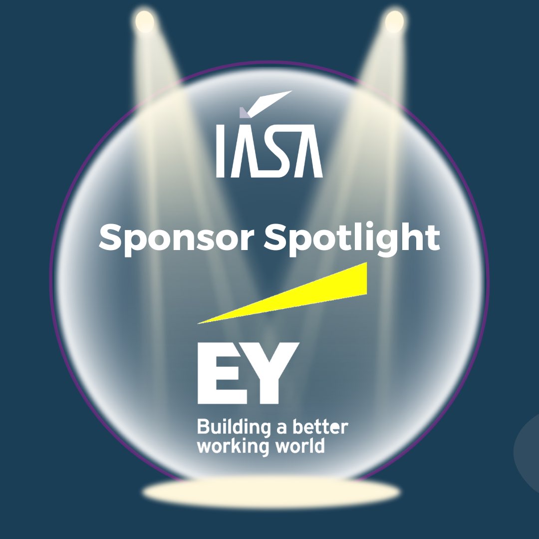 SPONSOR SPOTLIGHT : EY?
IASA are delighted to have an ongoing
sponsorship with EY, founded in 1989 and headquartered in London.
EY is a global leader in assurance, consulting,
strategy and transactions, and tax services. #Ey #Aviation