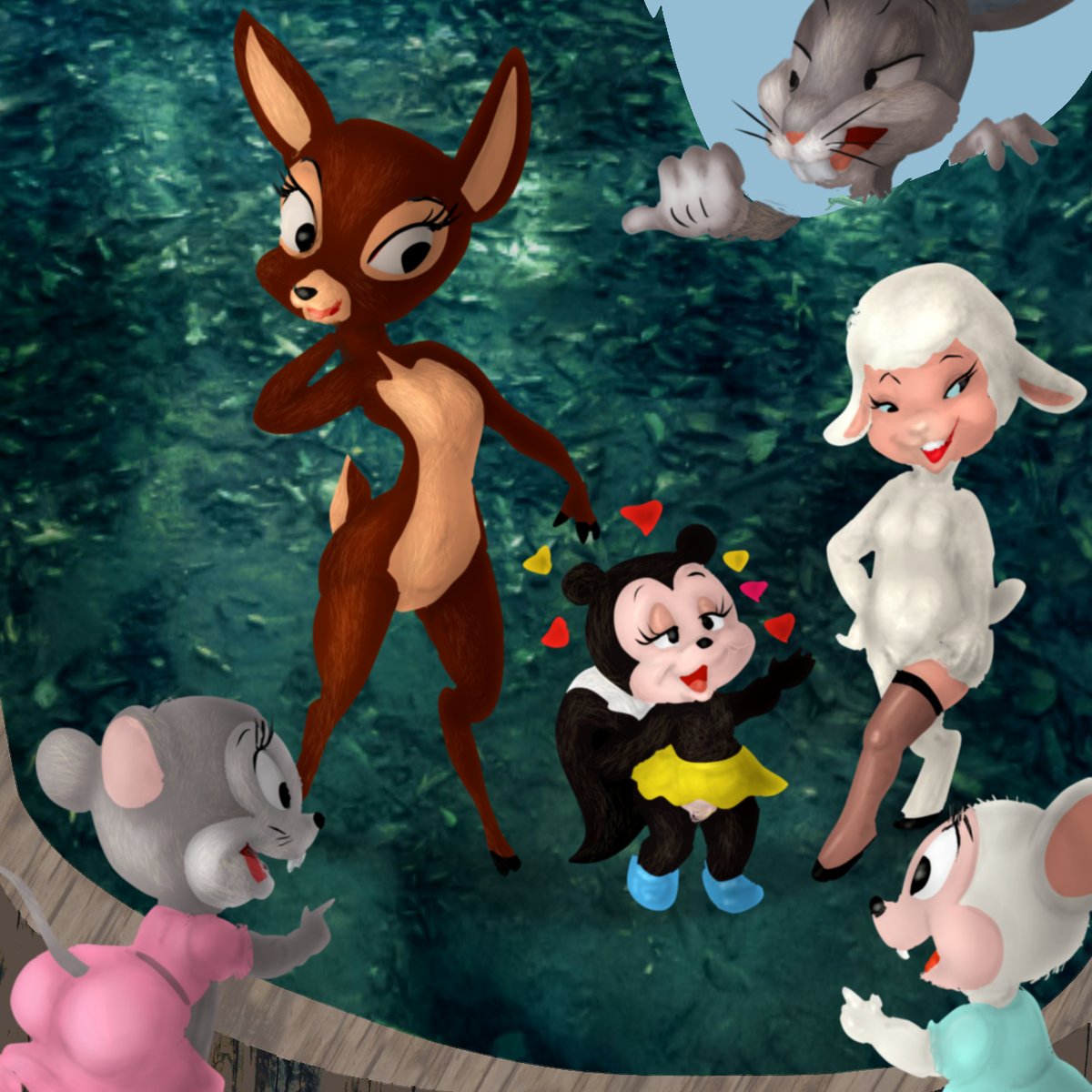bicharrac0's tweet photo. Tex Avery's menagerie at Warner Brothers #fanart #Fanarts #FanArtDuJour #TexAveryDay #WarnerBrothersanimation #DigitalArtist #digitalart #digitalartwork #myartwork #ArtistOnTwitter #illustration #illustrationart #illustrationartist #furryart #furryartwork #furryartist https://t.co/U5MHa83iqM