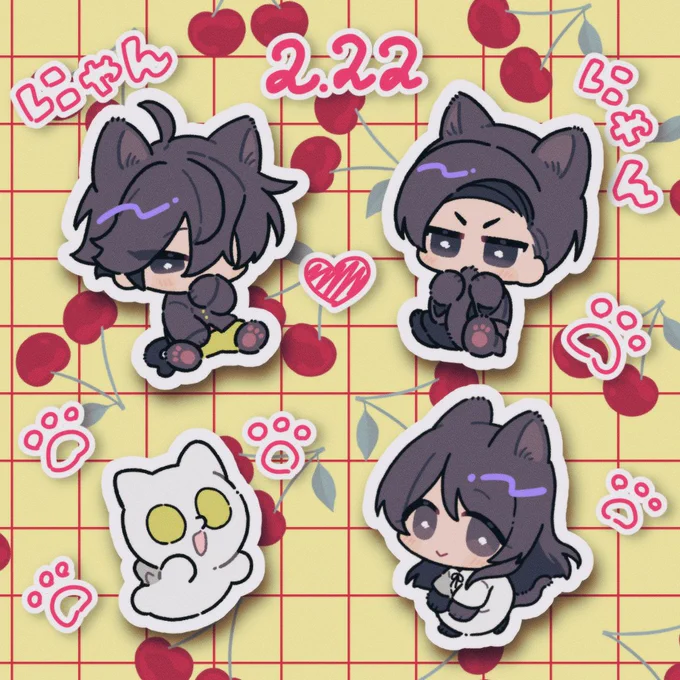 🐈‍⬛🐈‍⬛🎀 
