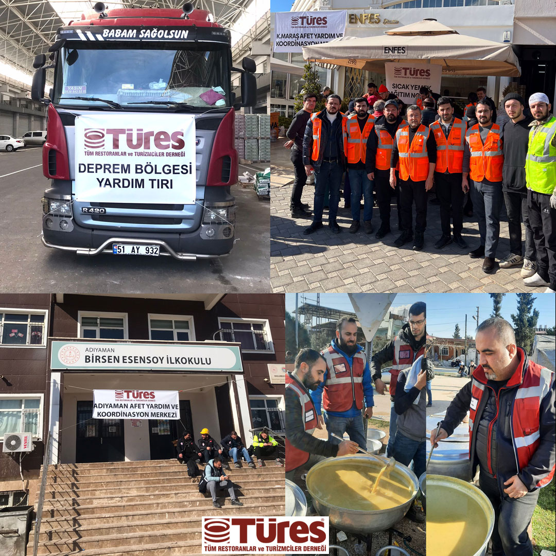 TuresDernegi's tweet photo. #TÜRES Genel Başkanı @RamazanBingol: "TÜRES, depremden etkilenen illerde sıcak yemek ve çorba dağıtımını sürdürüyor"

#TÜRES'in deprem bölgesinde yaptığı çalışmalar @anadoluajansi muhabiri @uraslanhan tarafından haberleştirildi.

https://t.co/b7DdONWzRY https://t.co/nlP94pwKhn